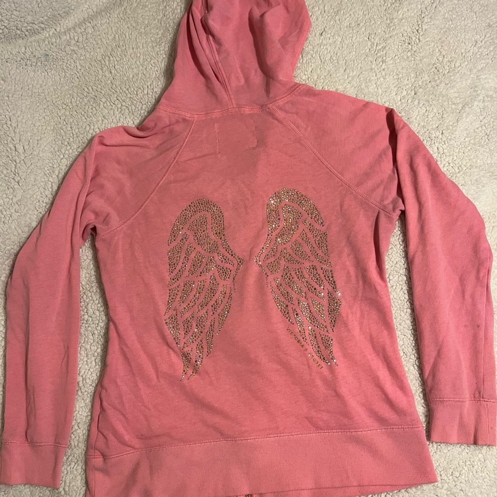 Victoria secret pink zip up hoodie